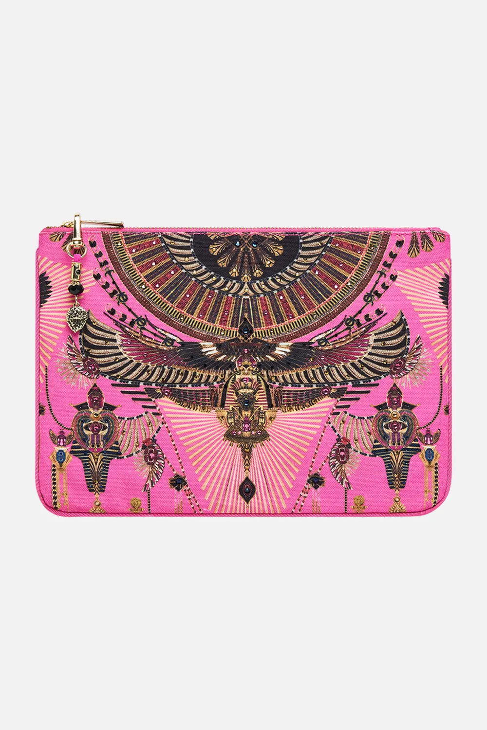 SMALL CANVAS CLUTCH SONG OF THE SCARAB