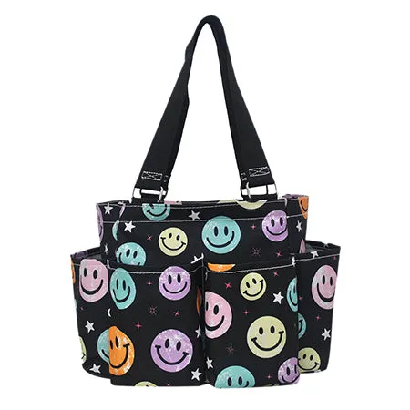 Smiley Faces NGIL Small Utility Tote