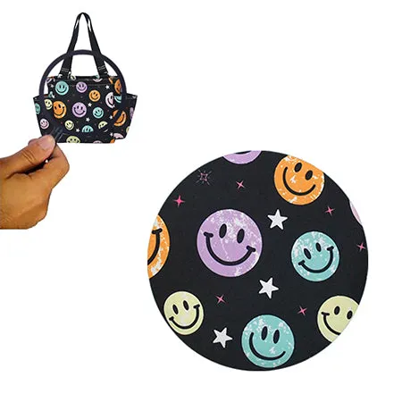 Smiley Faces NGIL Small Utility Tote