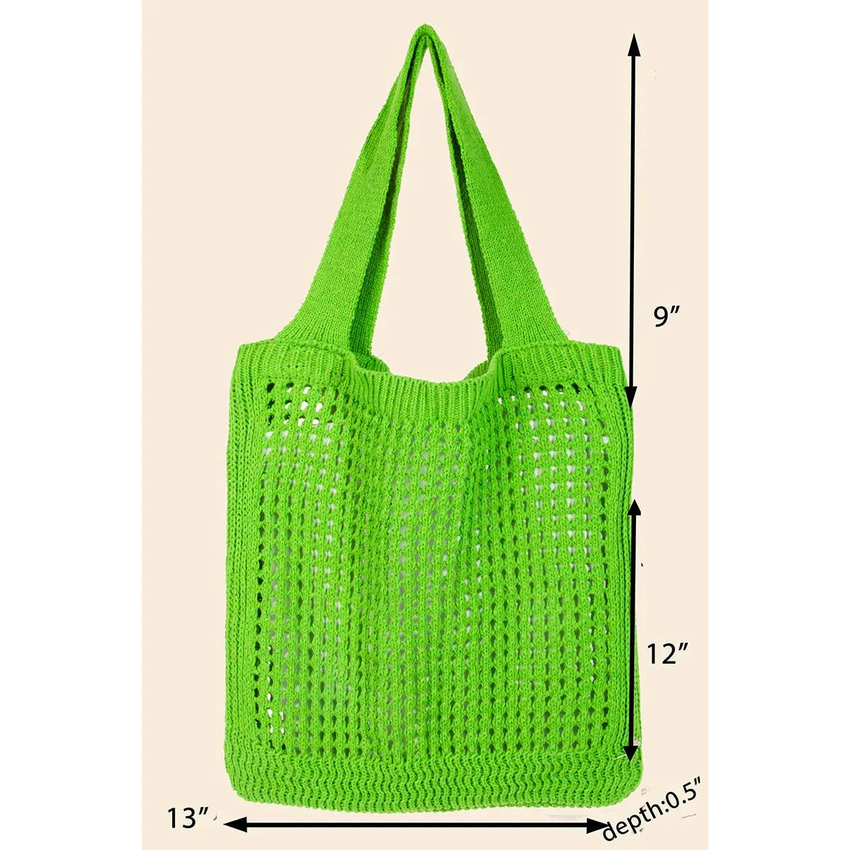 Square Knit Tote