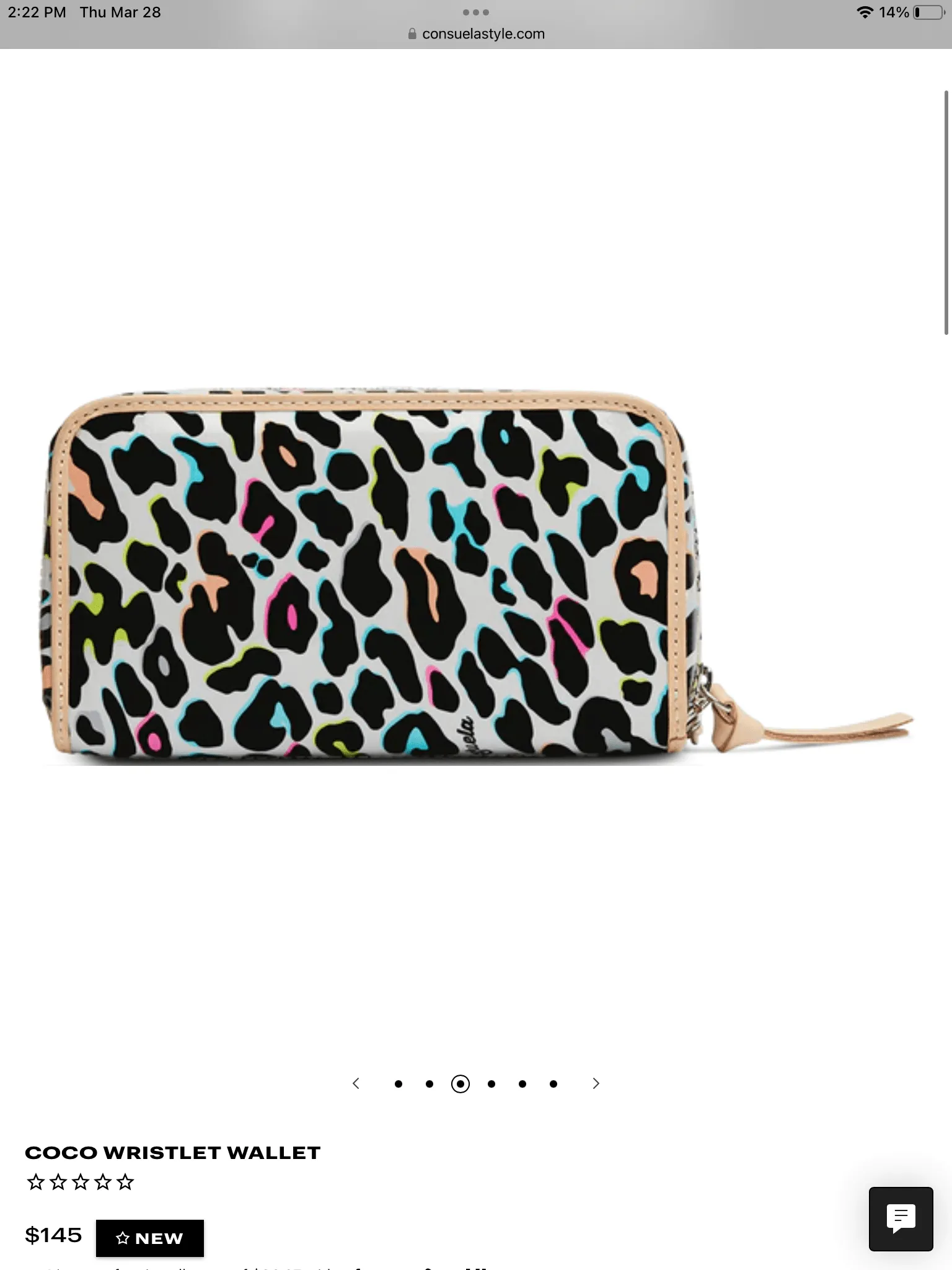 The Coco Wristlet Wallet