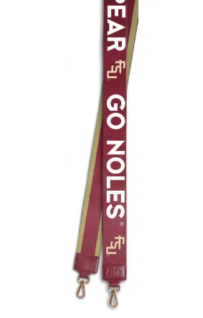 The FSU Go 'Noles Purse Strap (2 inches)