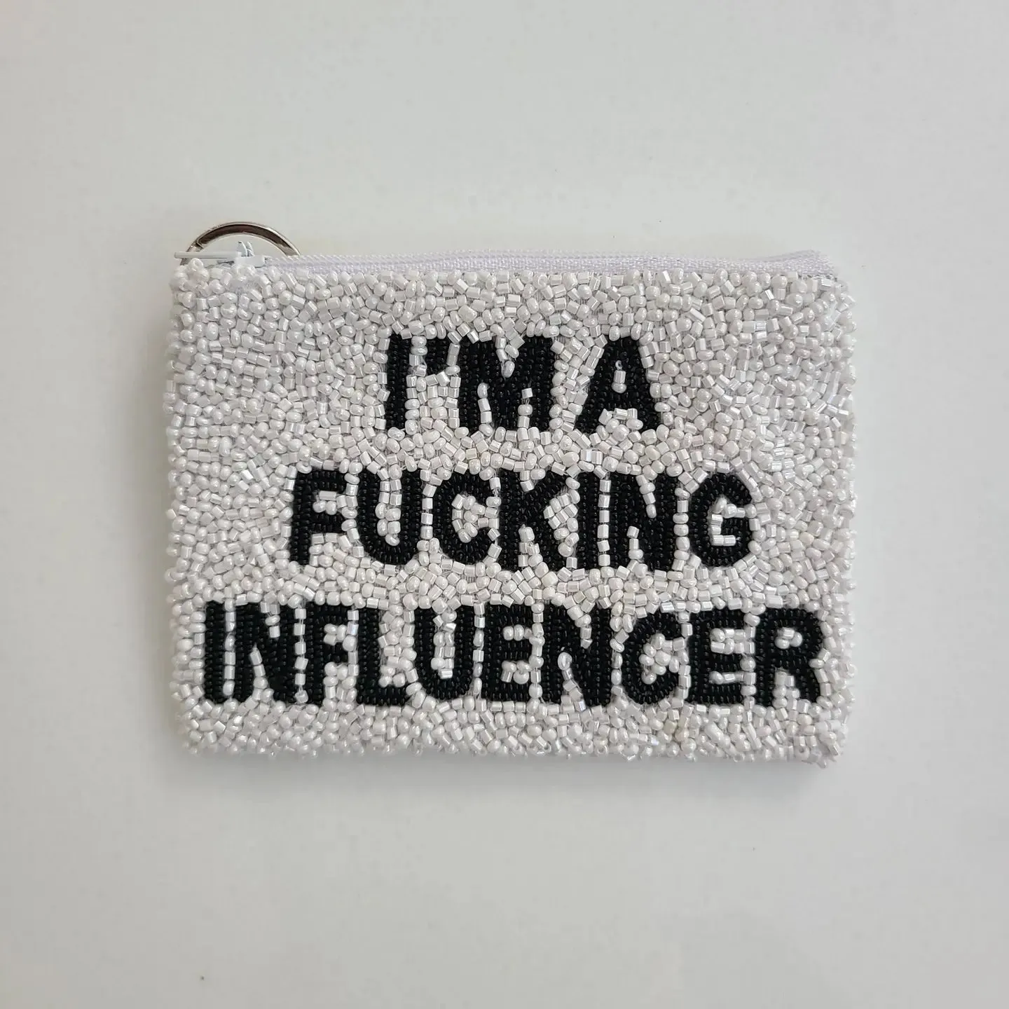 Tiana Designs Hand Beaded Im A Influencer Coin Purse