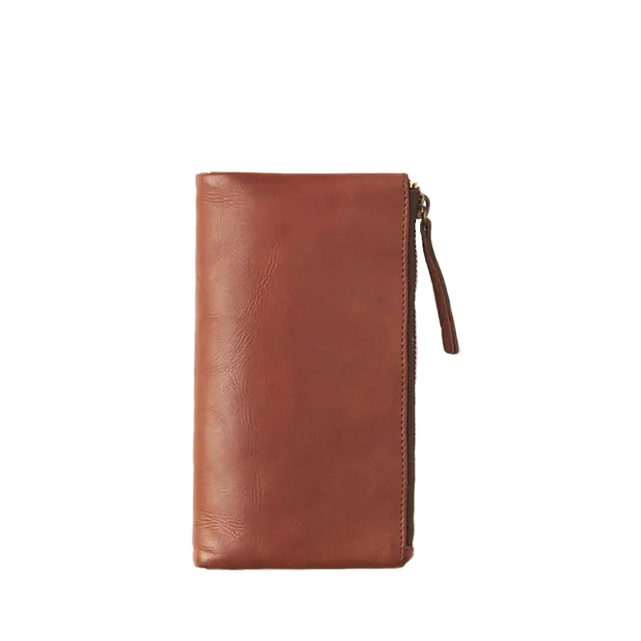 WALLET CAPRI LARGE V2 - COGNAC LEATHER