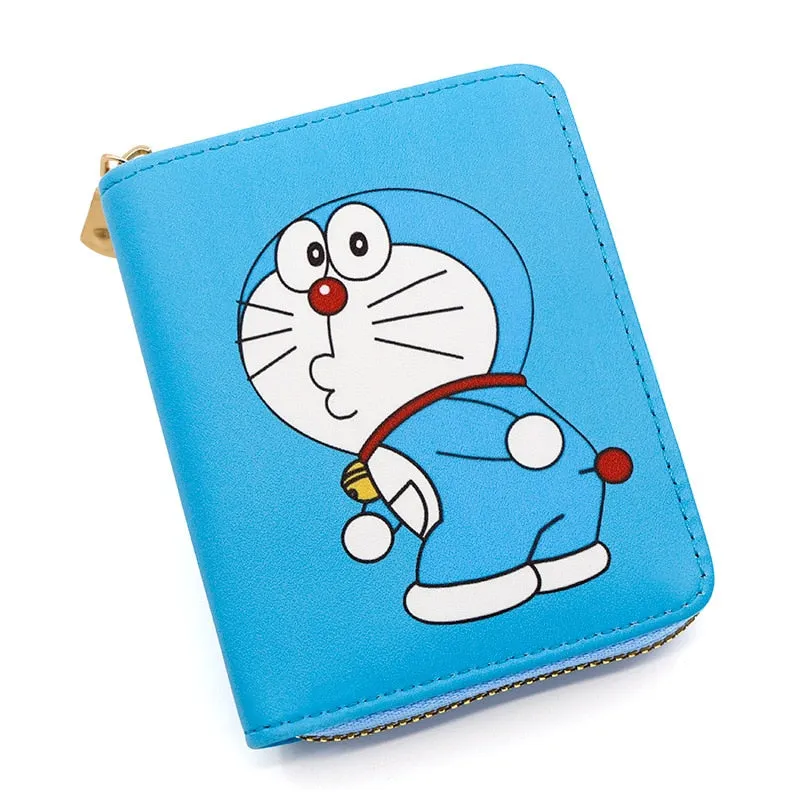 Wallet Doraemon  Coin Purse - Cute Cartoon Card Holder