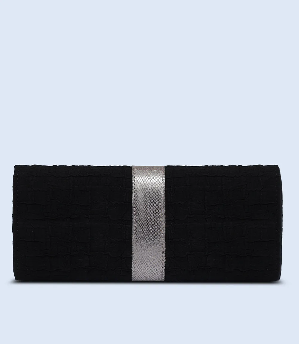 WB2527-BLACK-Women Wallet