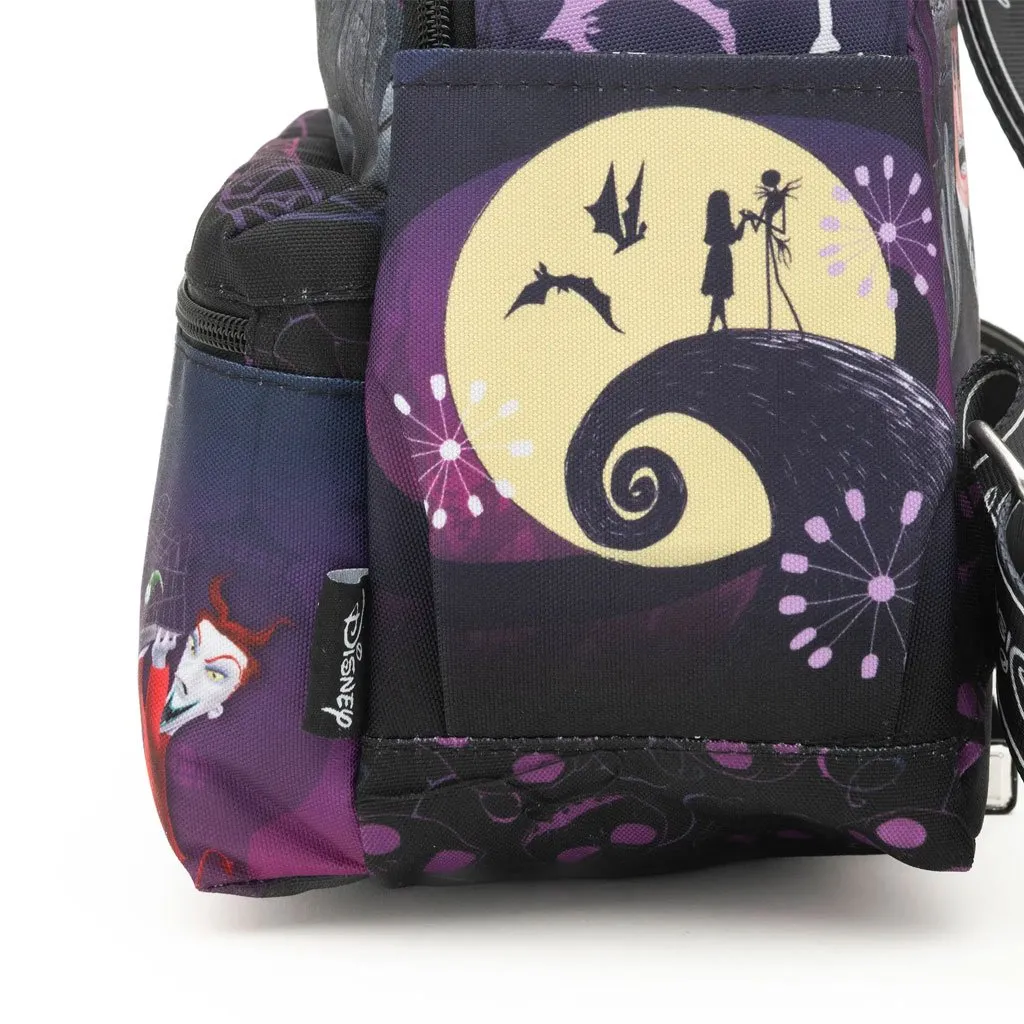 WondaPop Disney Nightmare Before Christmas Halloween Town Gang 13 Nylon Mini Backpack