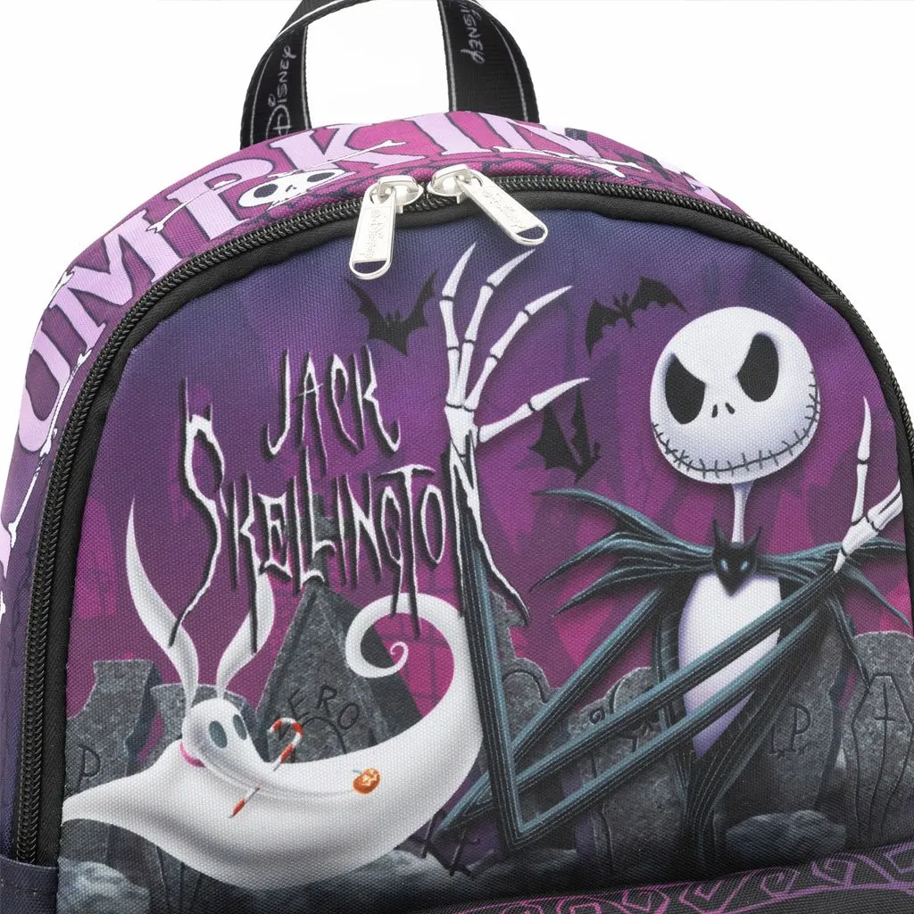 WondaPop Disney Nightmare Before Christmas Halloween Town Gang 13 Nylon Mini Backpack