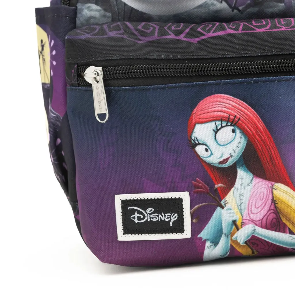 WondaPop Disney Nightmare Before Christmas Halloween Town Gang 13 Nylon Mini Backpack