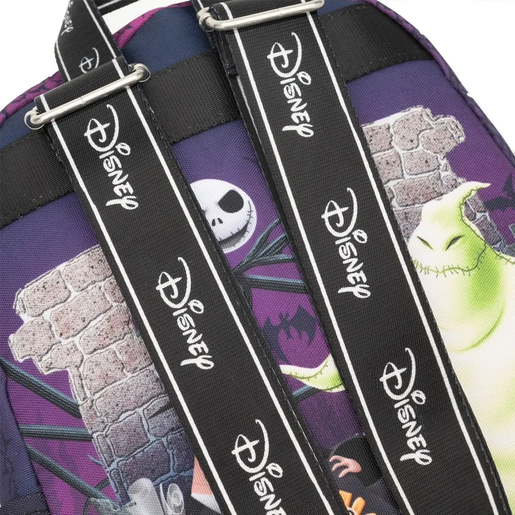 WondaPop Disney Nightmare Before Christmas Halloween Town Gang 13 Nylon Mini Backpack