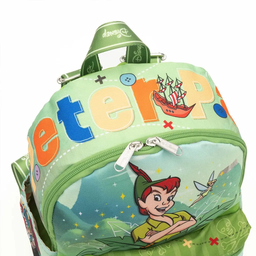 WondaPop Disney Peter Pan Neverland 13 Nylon Mini Backpack