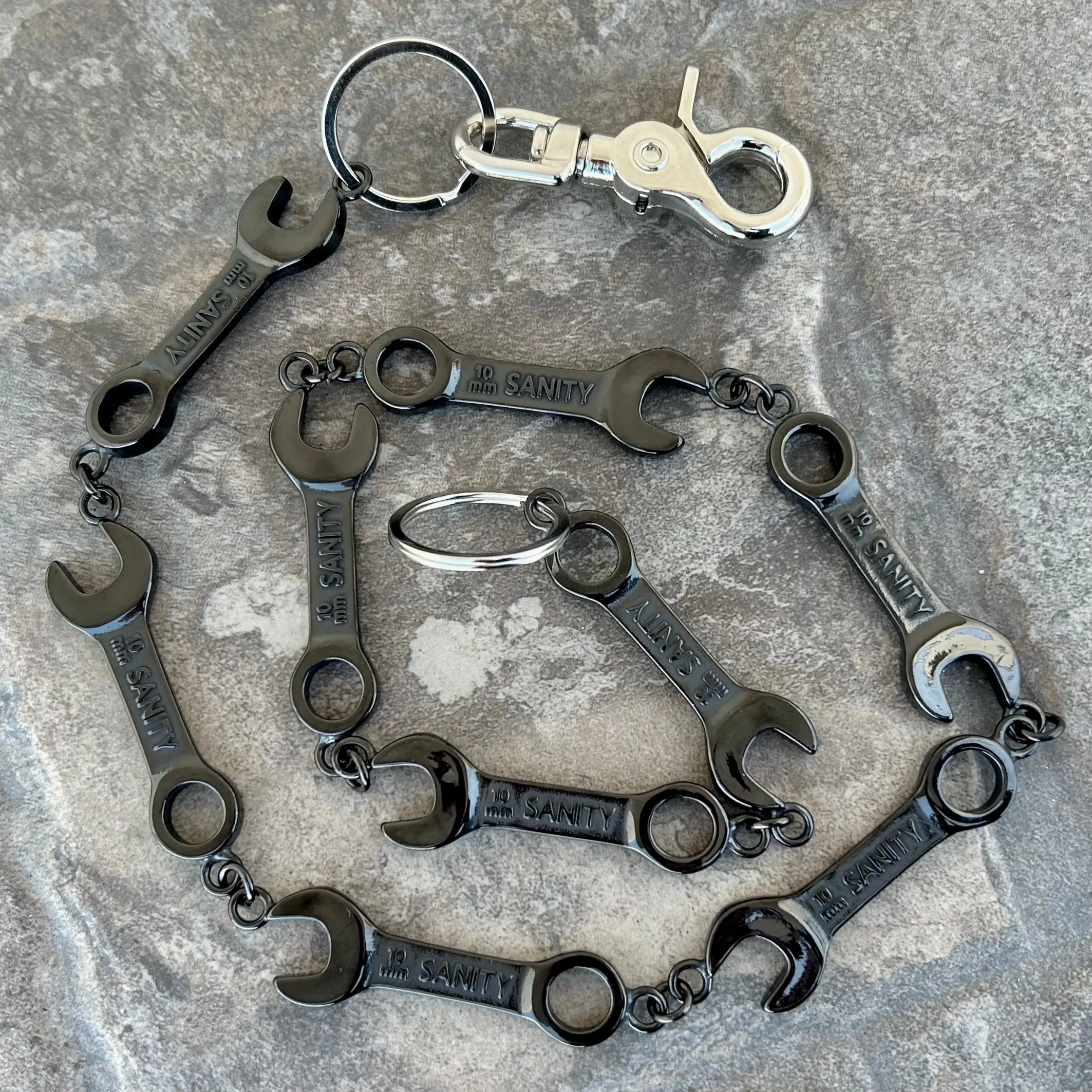 Wrench - Black - Wallet Chain - WC02