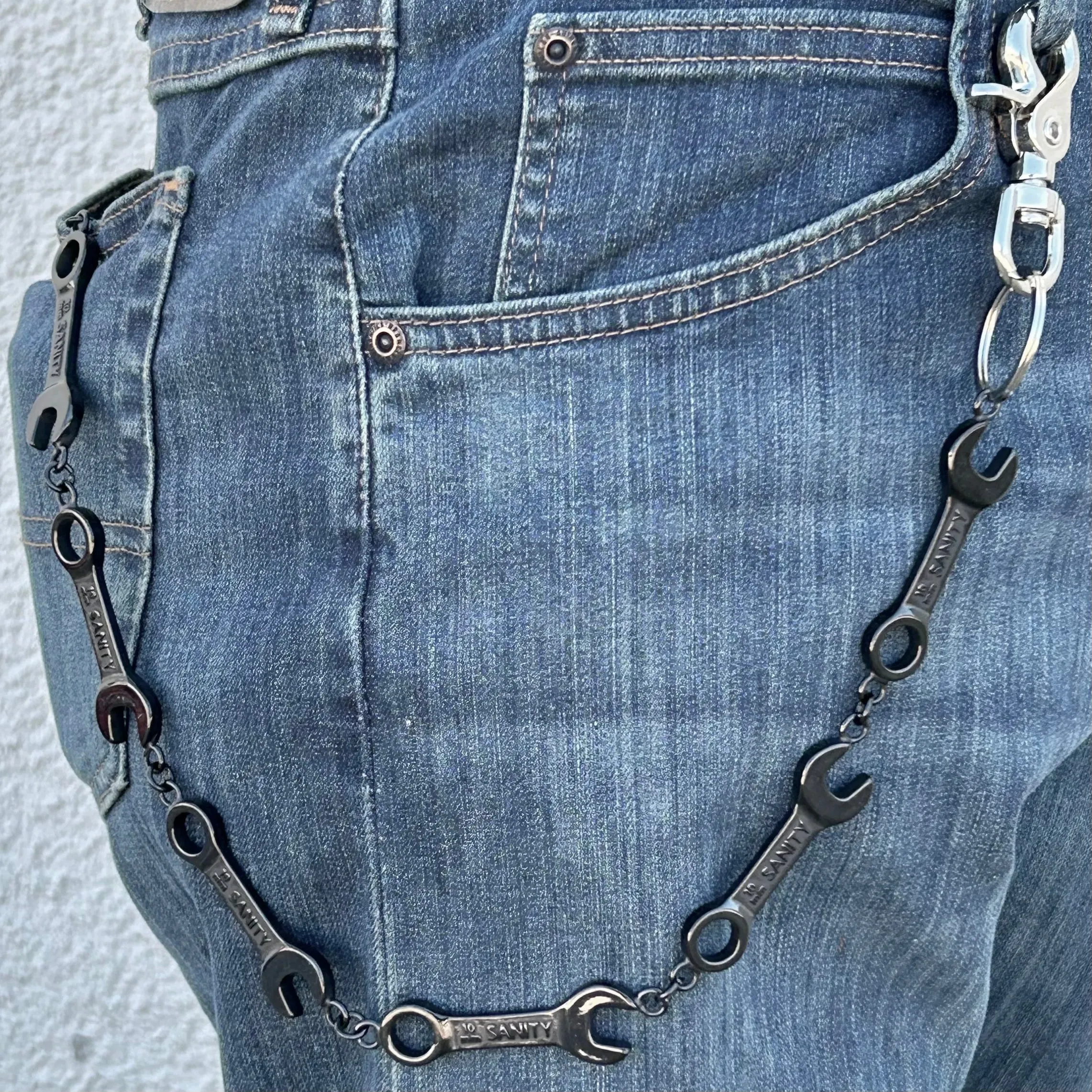 Wrench - Black - Wallet Chain - WC02