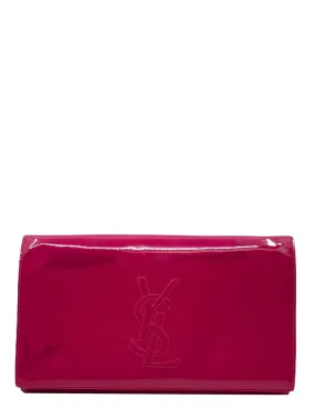 Yves Saint Laurent Belle De Jour Patent Leather Clutch