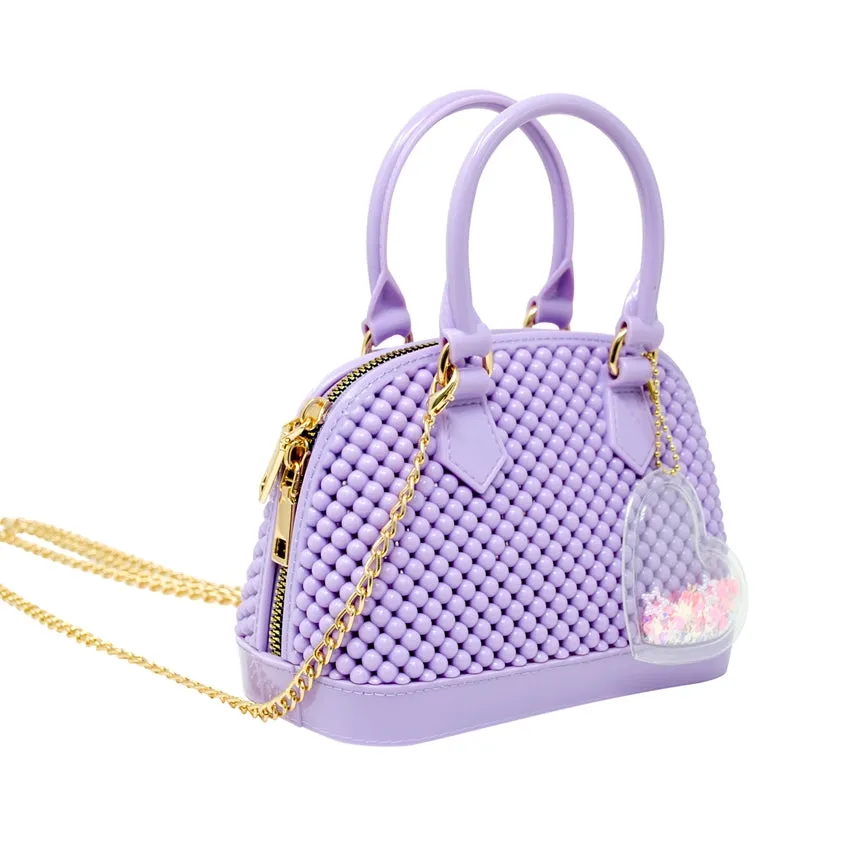 Zomi Gems Jelly Bead Bowling Bag - Purple